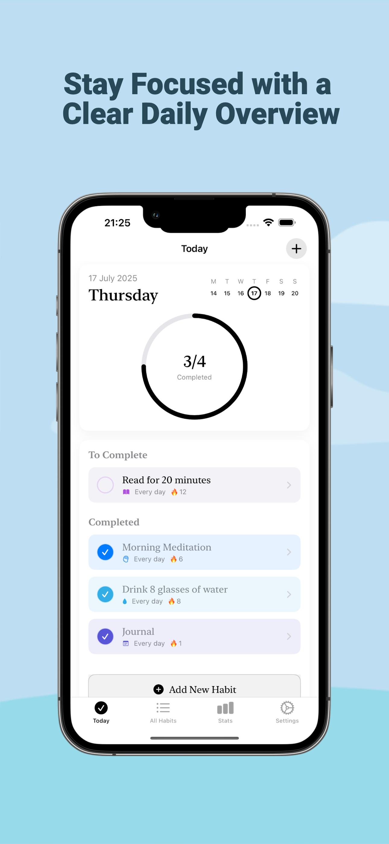 Habitue Screenshot 1