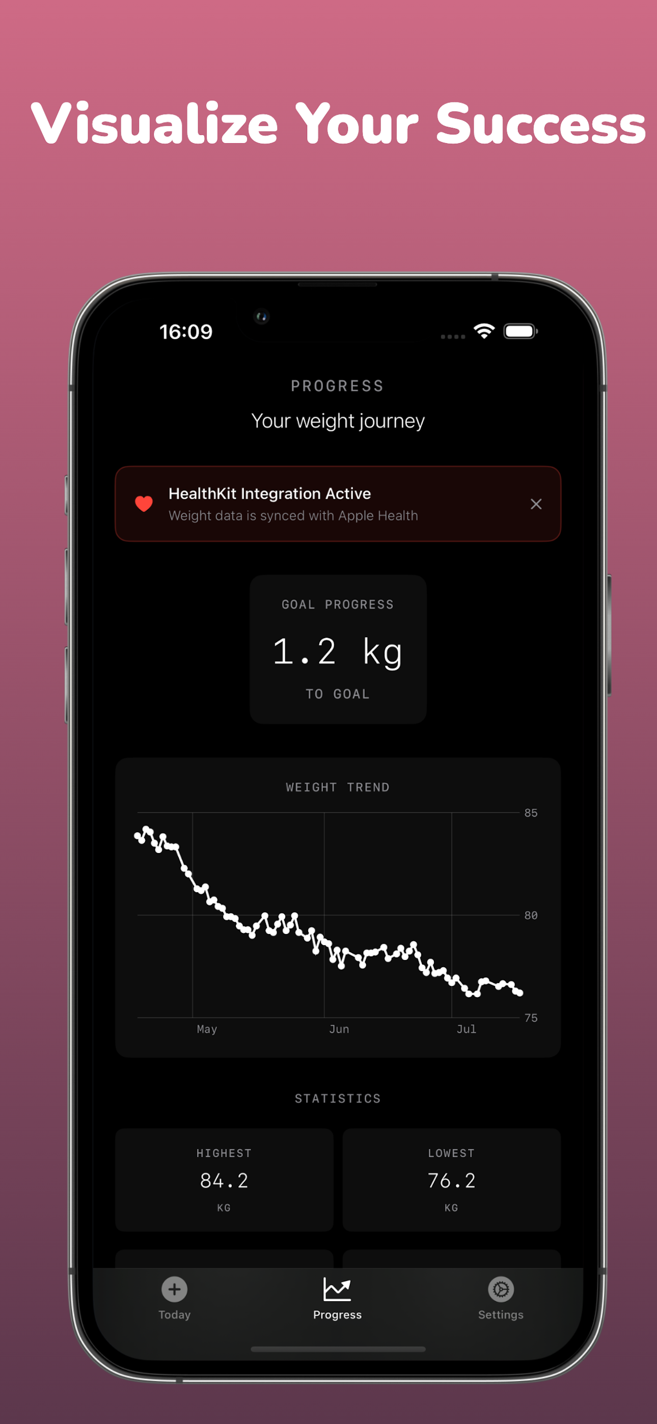 Weight Tracker screenshot 2